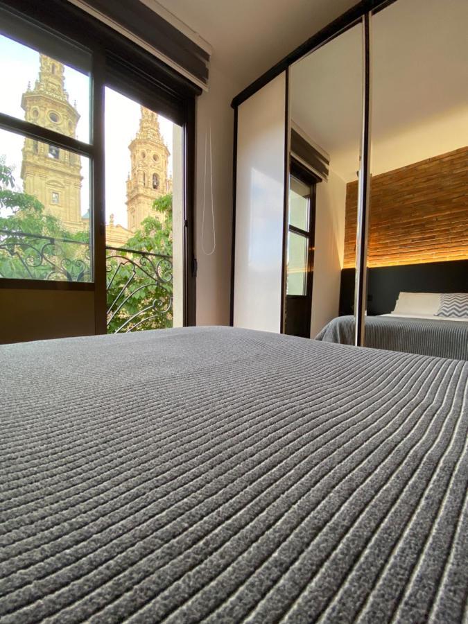 Apartamento La Redonda Catedral Y Aire Acondicionado Logroño Extérieur photo