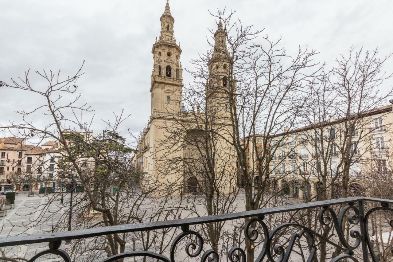Apartamento La Redonda Catedral Y Aire Acondicionado Logroño Extérieur photo
